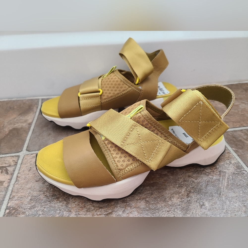 SOREL Kinetic Impact Sandal Dioxide Gold womens size 6 - Picture 4 of 8